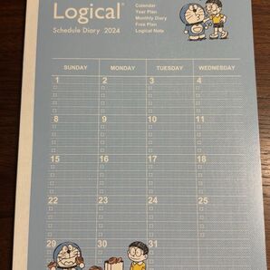 【未使用品】Logical スケジュール帳 2024 A5 未使用 ドラえもん おまけ付き