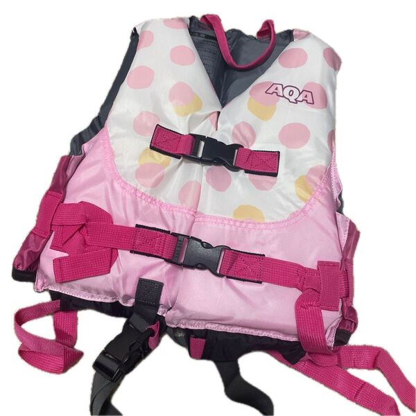 キッズ ライフジャケット RAC認定 AQA マリンスポーツサイズアウト品