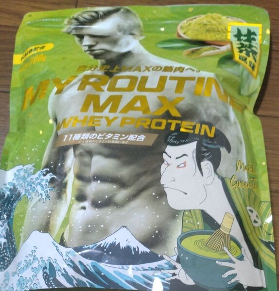 MY ROUTINE MAX ホエイプロテイン 抹茶風味 700g