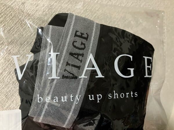 VIAGE. ヴィアージュ ビューティーアップショーツ ブラックグレー Mサイズ