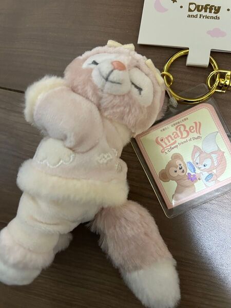 上海ディズニー おねんね リーナベル キーチェーン 新品タグ付き