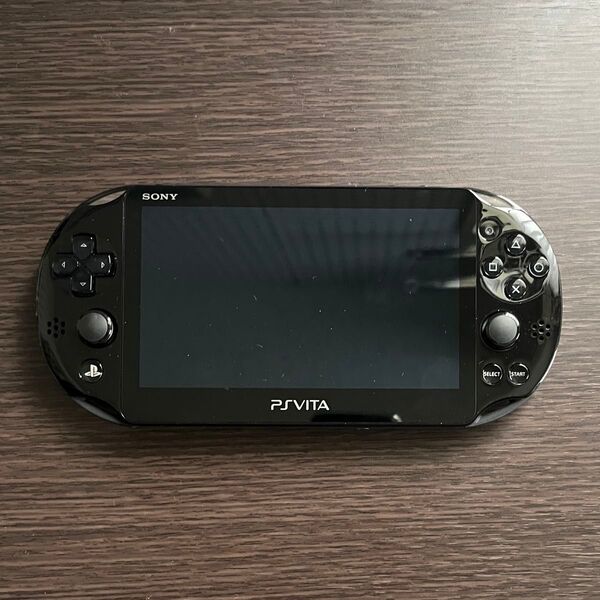 【ジャンク品】PSVita PCH2000 ブラック 本体ケース&充電器・ケーブル付き