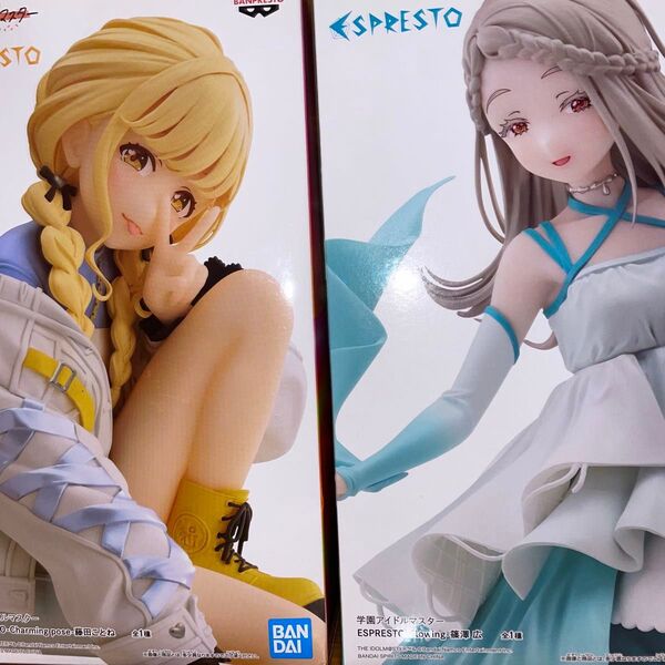 学園アイドルマスター ESPRESTO Charming pose 藤田ことね Flowing 篠澤広 フィギュア