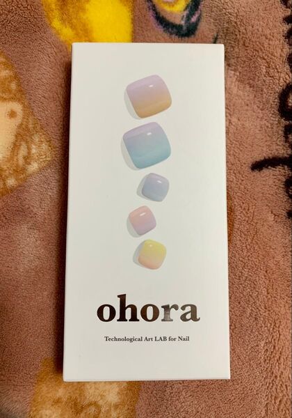 新品未使用 ohoraオホーラネイルシールフット用 P Moonbow グラデーション