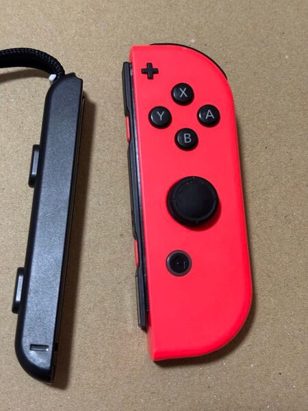 Nintendo Switch Joy-Con ジョイコン ネオンレッド R クリップ付き