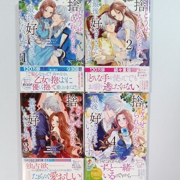 どうせ捨てられるのなら、最後に好きに 全4巻 完結(ZERO-SUMコミックス) 碧貴子、セレン 講談社・一迅社