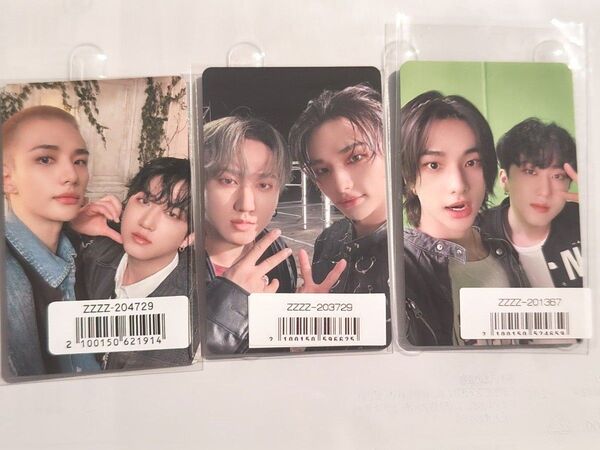 straykids スキズ トレカ 公式品 ユニット 特典 チャンビン ヒョンジン Hollow GIANT ソシャパ まとめ売り