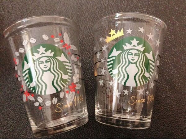 スターバックス コレクタブルコールドカップグラススター414ml