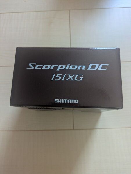シマノ スコーピオ DC 151XG ベイトリール 空箱 SHIMANO