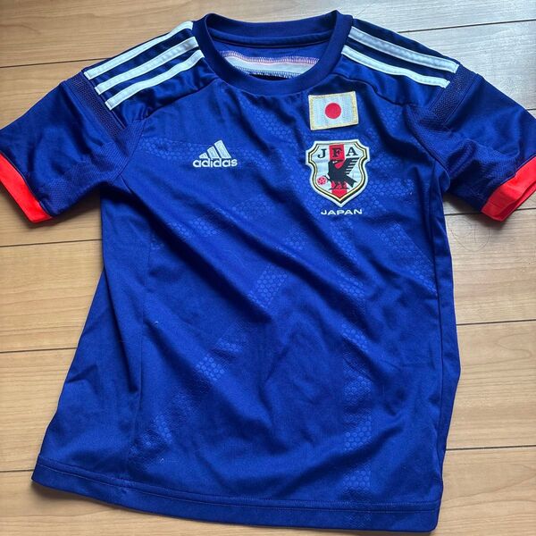 adidas サッカー 日本代表 キッズ 子供服 半袖 Tシャツ ユニフォーム ユニホーム