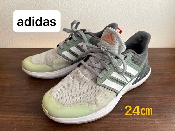 adidas アディダス RAPIDASPORT スニーカー24㎝