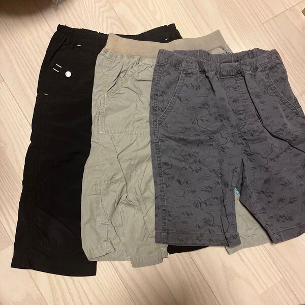 子供用 ハーフパンツ 3点セット 130〜140