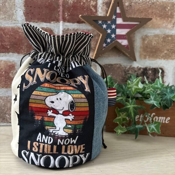巾着ポーチ ハンドメイド ポーチ