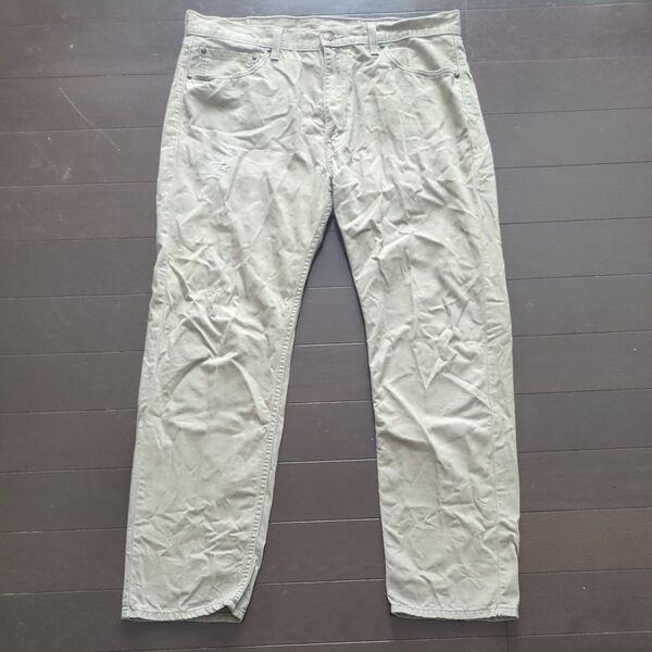 Levi's 505 カーゴパンツ カーキ メンズ リーバイスジーンズ W38L32