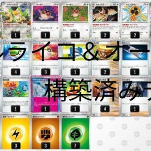 タケルライコオーガポン【構築済みデッキ】