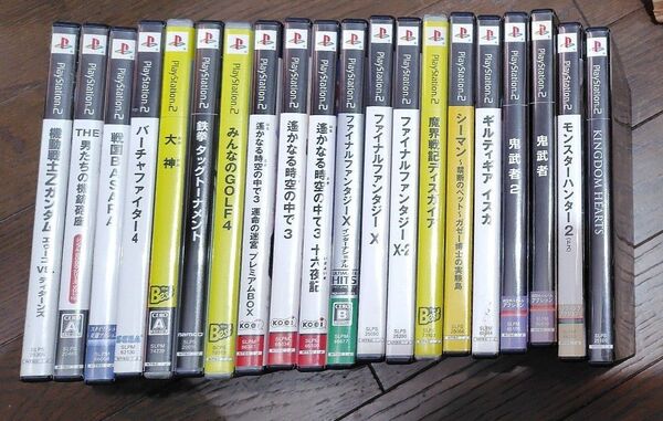 PS2ソフト、PSソフト、SSソフト 詰め合わせ(トータル35本)ファイナルファンタジー7〜10-2、12を含む