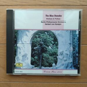 CD ヨハン・シュトラウス 美しく青きドナウ/ウィンナ・ワルツ名曲集 カラヤン/ベルリン・フィル