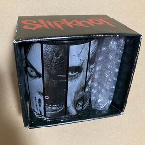 【レア未使用品】slipknot 黒色マグカップ ALL HOPE IS GONE柄 コリー ジョーイ ミック クリス クラウン