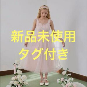 新品未使用タグ付き トリートユアセルフ チュールワンピース ピンク バレエコア ロング丈