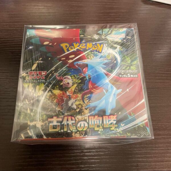 最安値 古代の咆哮 シュリンク付き 拡張パック ポケモンカードゲーム ポケモンカード BOX 1BOX Hot スカーレット