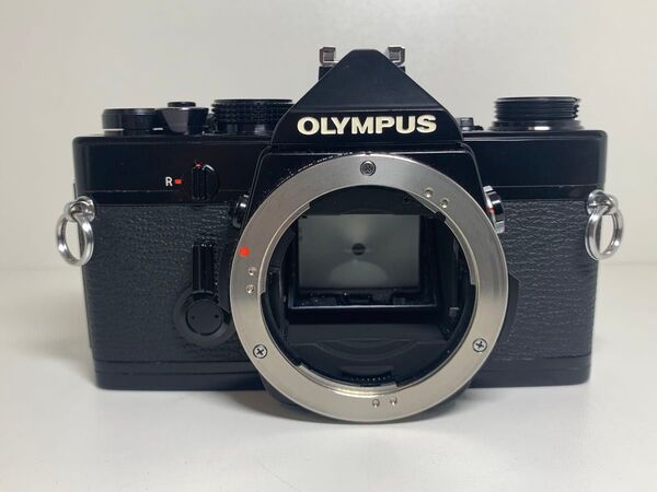 【動作確認済】olympus OM-1 black フィルムカメラ 一眼レフカメラ no.558