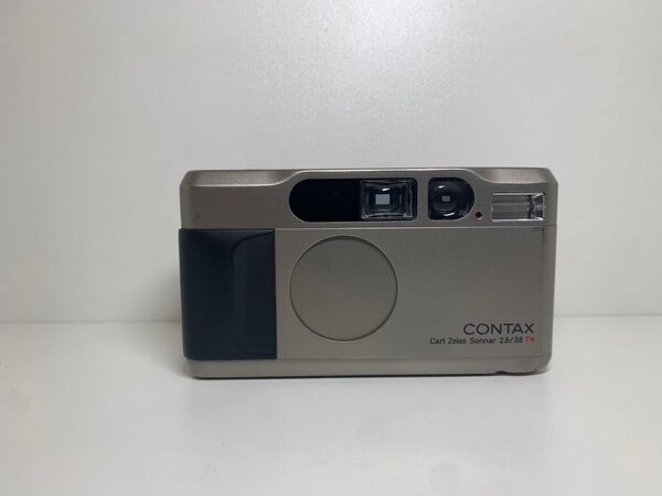 【ジャンク品】 contax T2 コンタックス フィルムカメラ チタンシルバー titan silver no.560