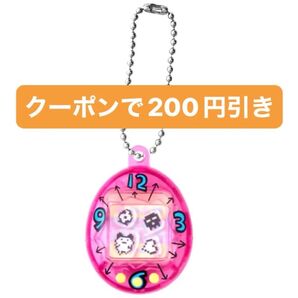 たまごっち シャカシャカチャームコレクション クリアピンク まめっち