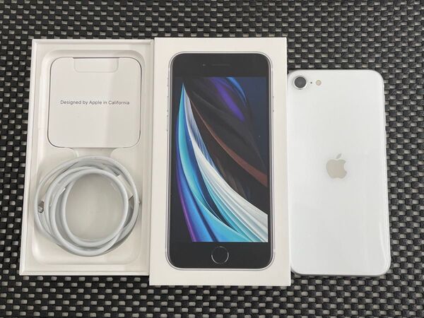 SIMフリー iPhone SE 第2世代 128GB MHGU3J/A A2296 付属品あり バッテリー最大容量91% SE2