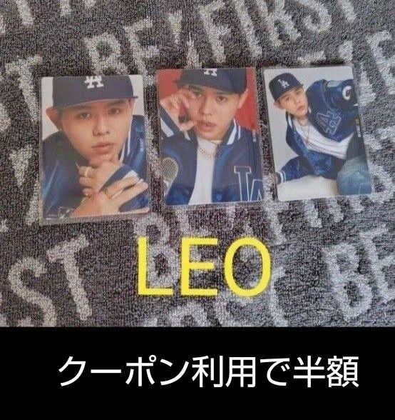 【クーポン利用で半額】BE:FIRST LEO GRIT トレカABC
