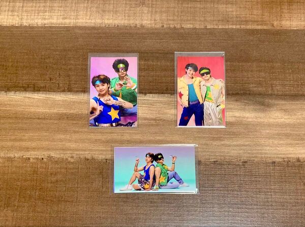 Chi★Q ブロマイド ABCセット 有岡大貴 知念侑李 Hey!Say!JUMP