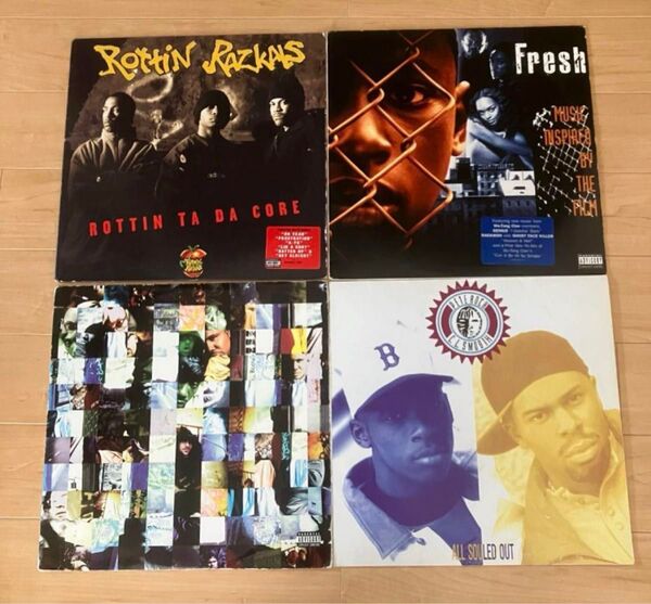 90s HipHop ヒップホップ レコード4枚セット
