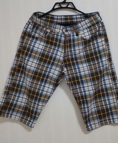 Levi'sリーバイス503 チェック柄 メンズハーフパンツ W29 L14