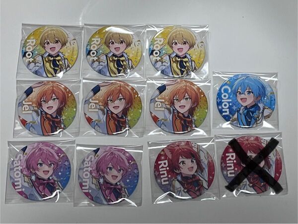 STPR Family Festival すとふぇす ランダム缶バッジ バラ売り可 すとぷり 騎士X AMPTAK めておら