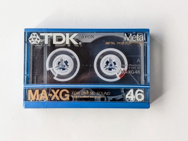 TDK MA-XG 46 メタルポジション TYPEⅣ カセットテープ 新品未開封