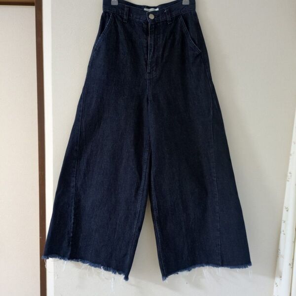 LOWRYSFARMデニムワイドパンツ