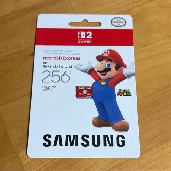 SAMSUNG microSD Express Card 256GB for Nintendo Switch 2