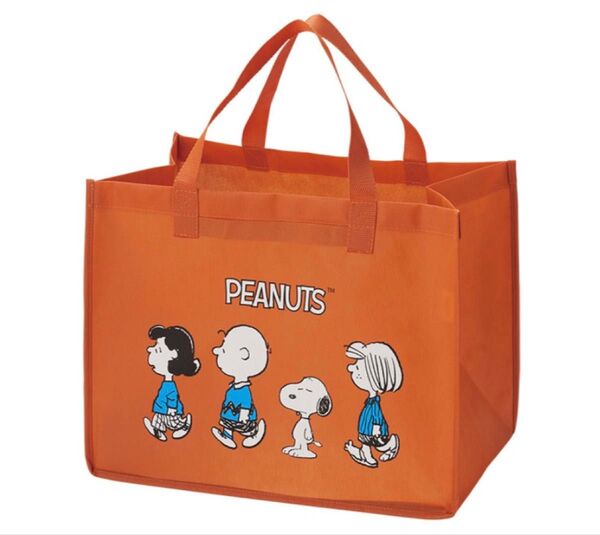 SNOOPY PEANUTS スヌーピー レジャーバッグ トートバッグ ショッピングバッグ エコバッグ レジカゴバック