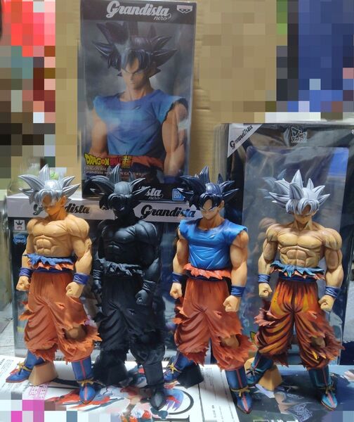 ドラゴンボール フィギュア Grandista マンガディメンションズ 身勝手の極意 孫悟空 4点セット DRAGONBALL