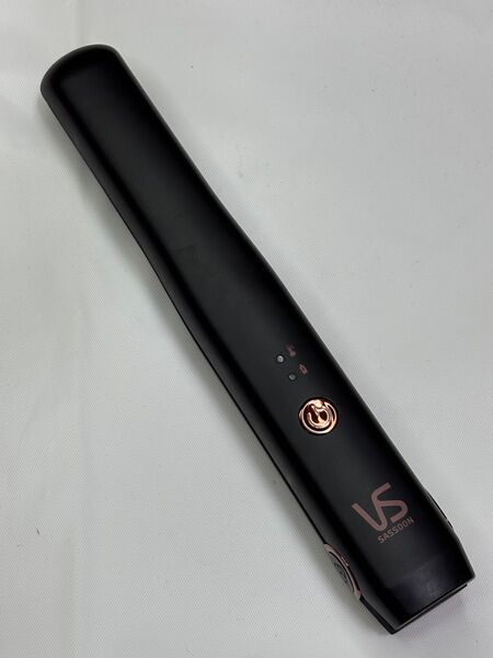 VIDAL SASSOON ヴィダルサスーン コードレス充電式ストレートヘアアイロン ブラック本体のみ 2温度帯設定ロック機能付き