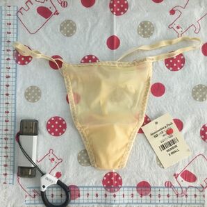 ギリーヒックスTバックイエローメッシュxs