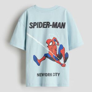 H&M★スパイダーマン プリントTシャツ マーベル ディズニー 半袖 かっこいい