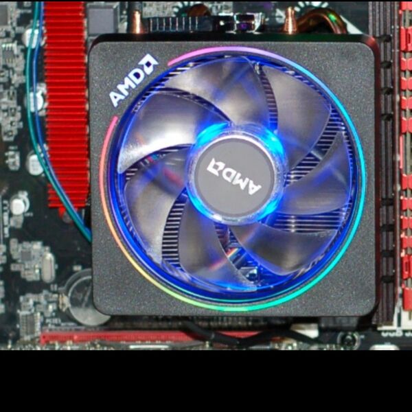 未使用 AMD Wraith Prism RGB CPUクーラー Socket AM5 AM4対応 4