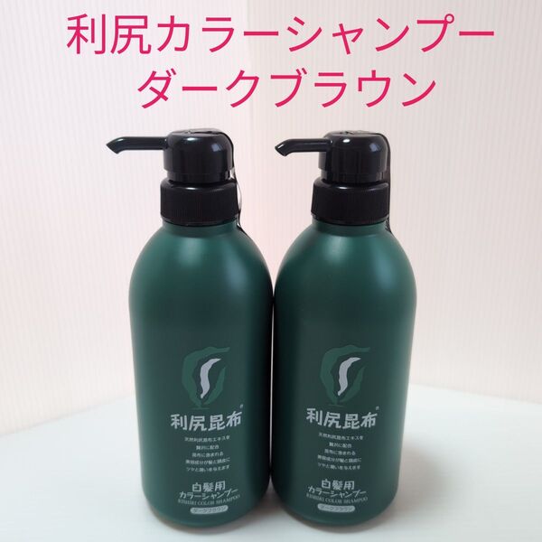 利尻カラーシャンプーAダークブラウン500ml