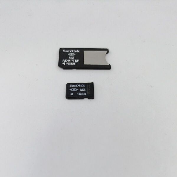 【中古】 MEMORY STICK MICRO M2 メモリー スティック マイクロ 16GB アダプター付