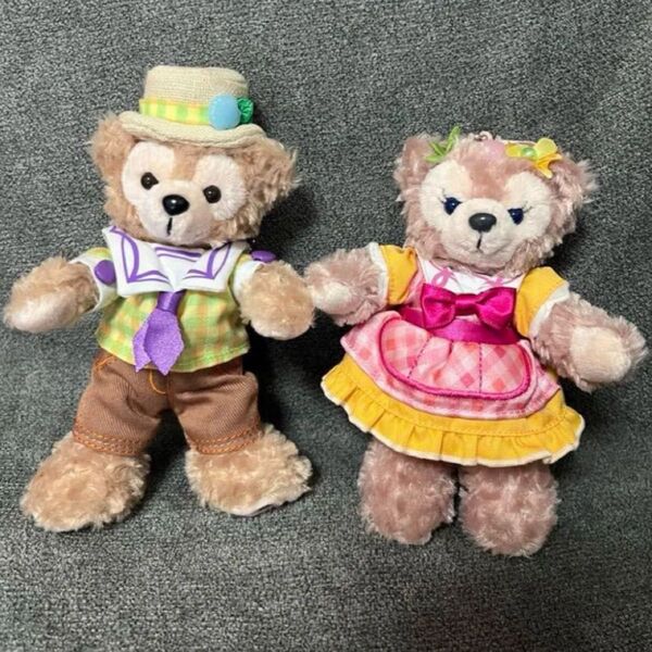 ディズニーリゾート シー イースター 2015 ダッフィー&フレンズ シェリーメイ ぬいば ディズニー ぬいぐるみバッジ 春