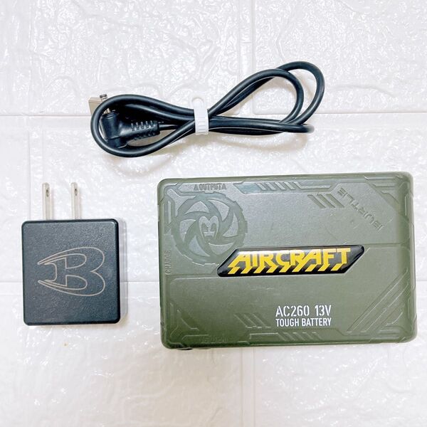【動作確認済】 13V バートル BURTLE エアークラフト バッテリー 充電器付き