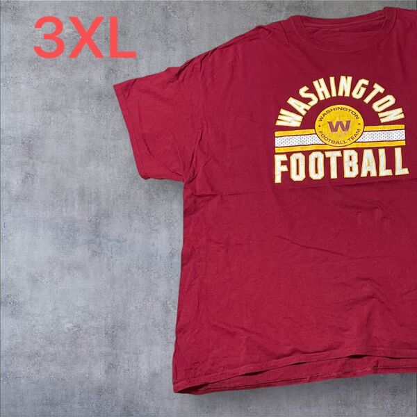 【US古着】レッド 3XL Tシャツ 半袖 レギュラー プリント メンズ レディース 大きいサイズ オーバーサイズ