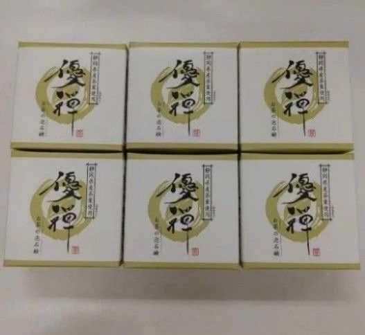 石鹸 お茶の泡石鹸 静岡県産茶葉使用(保湿成分) 6個セット