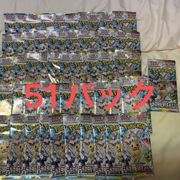 ポケモンカード テラスタルフェスex バラパック 51パック