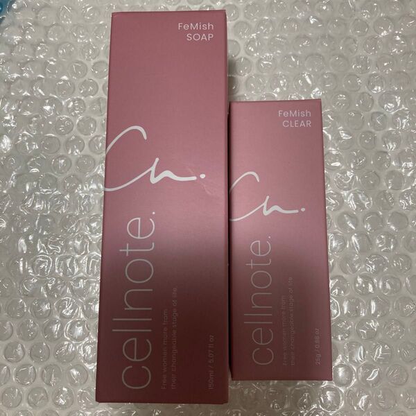 FeMish SOAP CLEAR セルノートフェミッシュソープとフェミッシュクリアのセット